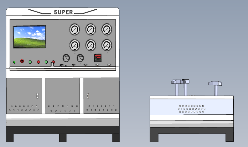 蓄能器安全閥試驗臺